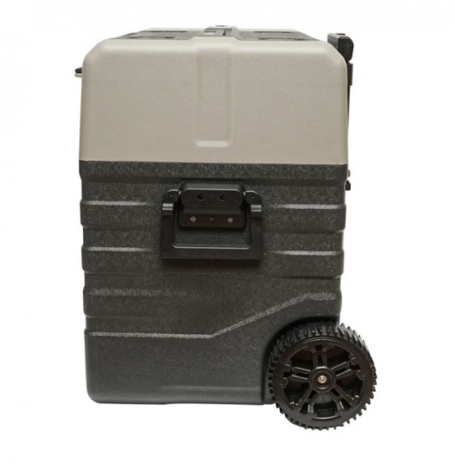 Frigider auto cu compresor si roti tip troler 52L 12-24-220V 60W - Img 6