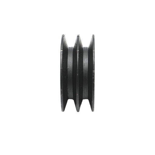 Fulie 2 caneluri 76x32mm pentru ax cu pana 24mm - Img 2