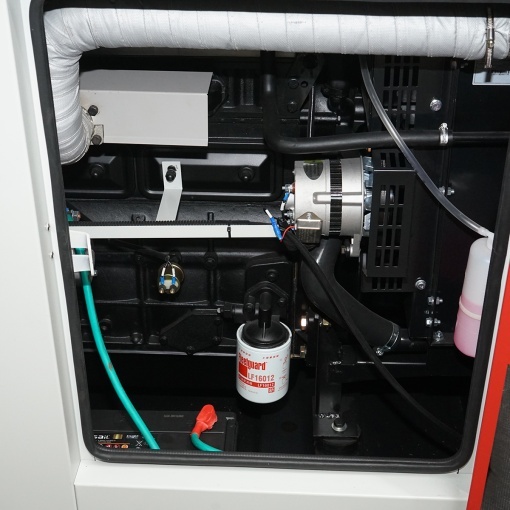 Generator electric trifazat 28KVA, 230/400V cu motor diesel Ricardo N4100DS-30KW si ATS 100A - Img 7