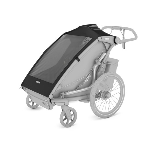 Husa cu purificator de aer integrat, dedicata carucioarelor Thule multisport - Img 2