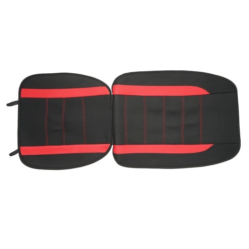 Husa scaun universala 104x45cm negru-rosu Breckner Germany - Img 2