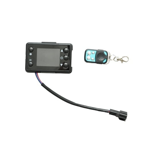 Incalzitor stationar sirocou 12-24V, 5kW, display LCD cu telecomanda si bujie Kyocera Breckner Germany - Img 9