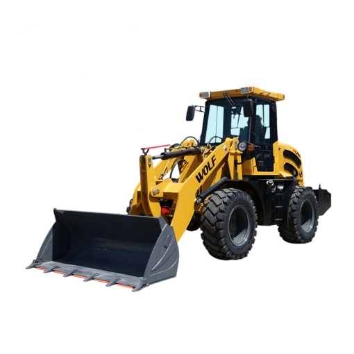 Incarcator frontal WOLF 6.5T, 4x4, motor YTO 115CP cu turbo, cupa frontala 1.5m3, furci paleti 1200x120mm WOLF - Img 2