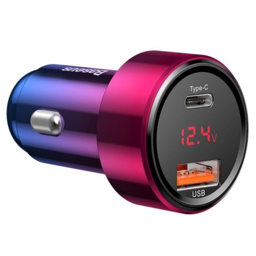 Incarcator rapid USB si USB-C 12/24V BASEUS - Img 2