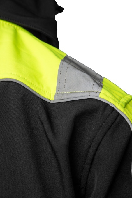 Jacheta Softshell Rival Seven Kings Negru/Galben - Img 5