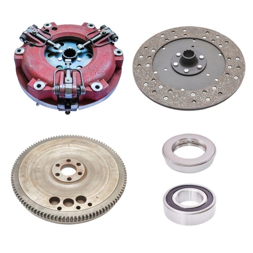 Kit ambreiaj complet 10 toli cu volanta si rulment presiune UTB U-445, U-550, Fiat 640 - Img 2