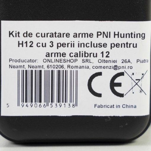 Kit de curatare arme PNI Hunting H11 cu 3 perii incluse pentru arme - Img 4