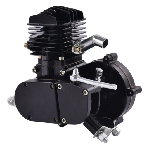 Kit motor bicicleta 80cc 2 TIMPI (Negru) - Img 2