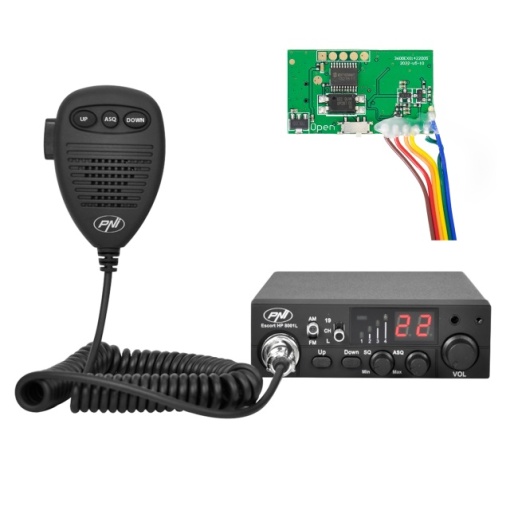 Kit Statie radio CB PNI Escort HP 8001L si Modul de ecou si roger beep PNI ECH01 - Img 8