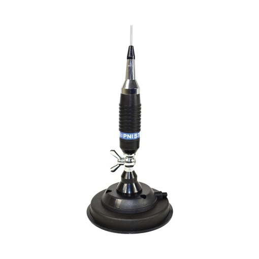Kit Statie radio CB portabila PNI Escort HP 82, multi standard, 4W, 12V, AM-FM si antena CB PNI S75, 75cm, cu magnet inclus - Img 3