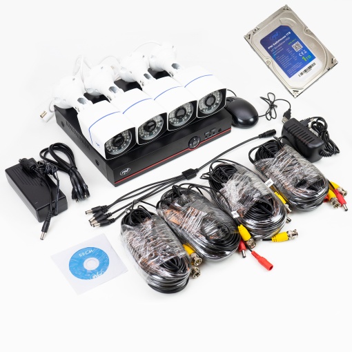 Kit supraveghere video AHD PNI House PTZ1500 cu 4 camere exterior 5MP si PNI SafeHouse 1TB inclus - Img 7