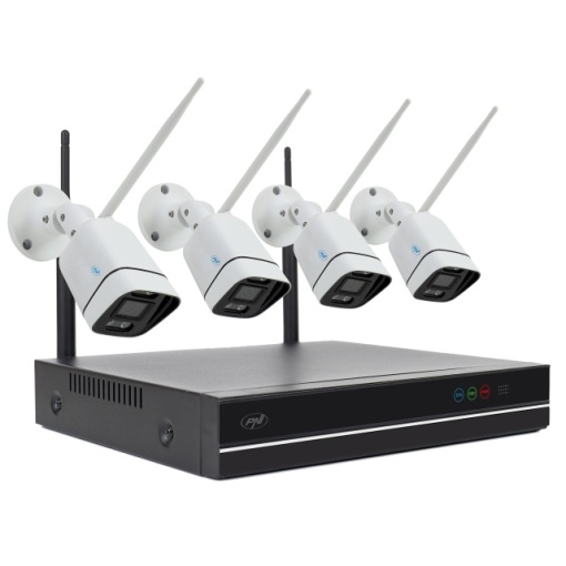 Kit supraveghere video PNI House WiFi660 NVR 8 canale si 4 camere wireless de exterior 3MP, P2P, IP66 - Img 8