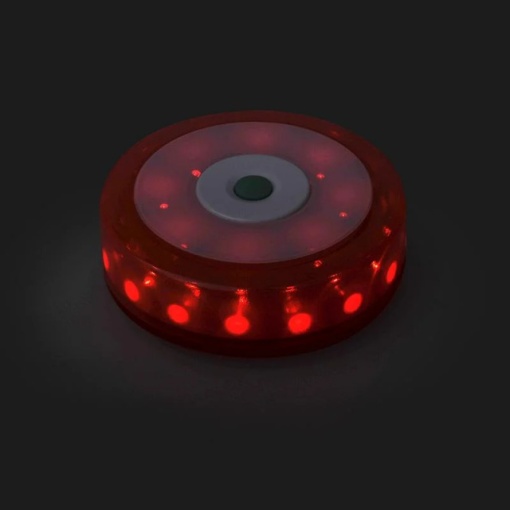 Lampa de avertizare si semnalizare 16+8LED portocaliu - Img 2