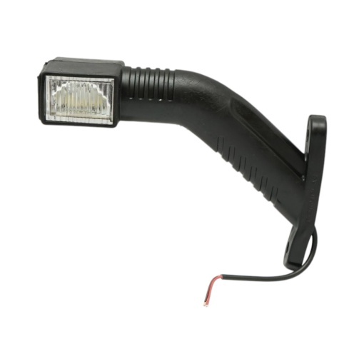 Lampa gabarit laterala LED cu brat 12V-24V 3 functii rosu-alb-galben 180mm Breckner Germany - Img 4
