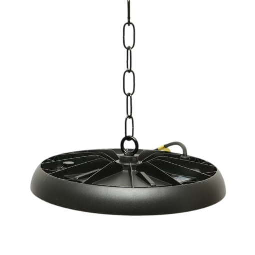 Lampa industriala LED UFO High-Bay 100W, 100-265V, 6500K, 12000lm pentru hale, depozite 290x32mm IP65 Breckner Germany - Img 2