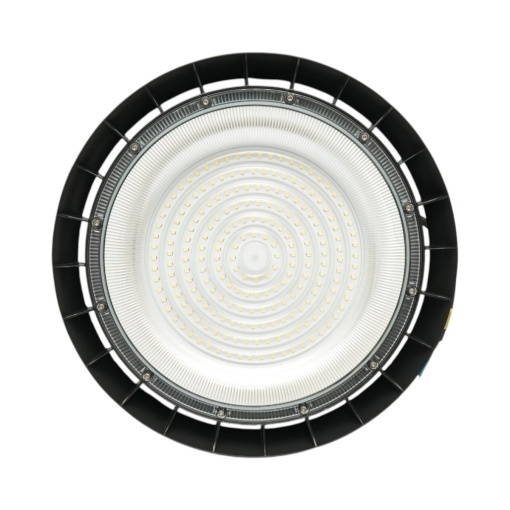 Lampa industriala LED UFO High-Bay 150W, 100-265V, 6500K, 18000lm pentru hale, depozite 325x34mm IP65 Breckner Germany - Img 4