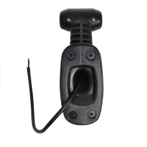 Lampa LED marcaj lateral cu suport DREAPTA rosu-alb 100MM - Img 2