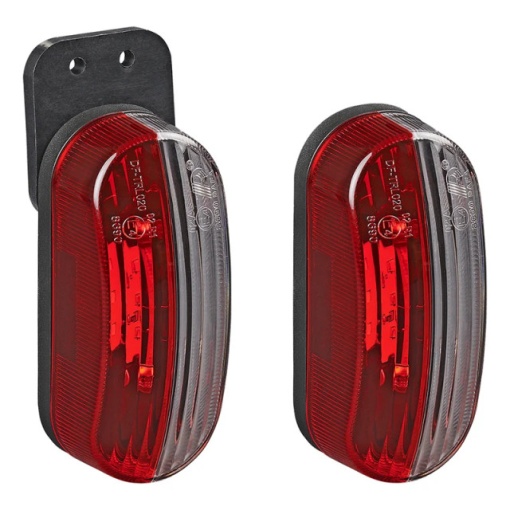 Lampa pozitie led dreapta alb-rosu - Img 3