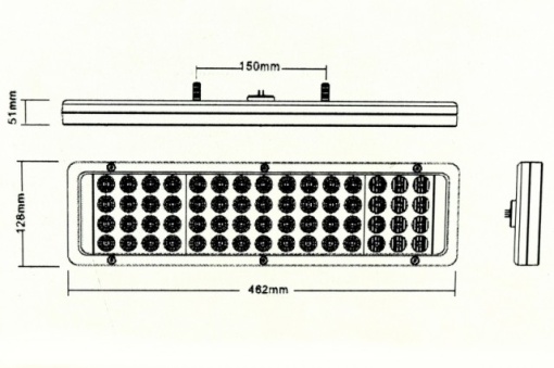 Lampa stop multifunctionala LED SMD - Img 2