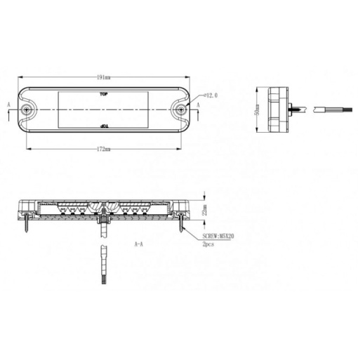 Lampa stop spate LED - Img 2