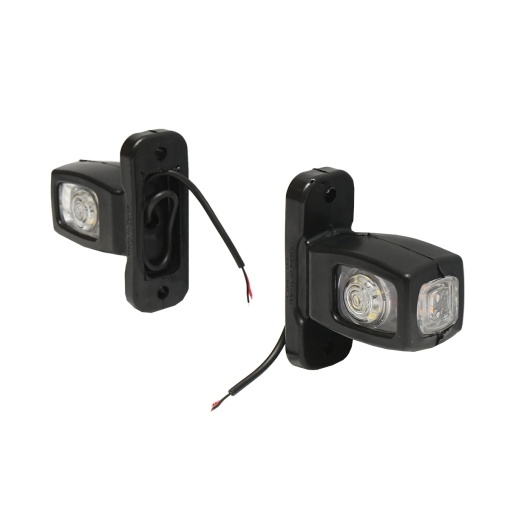 Lampi laterale de gabarit cu LED 12/24V, rosu-alb-galben Breckner Germany - Img 2