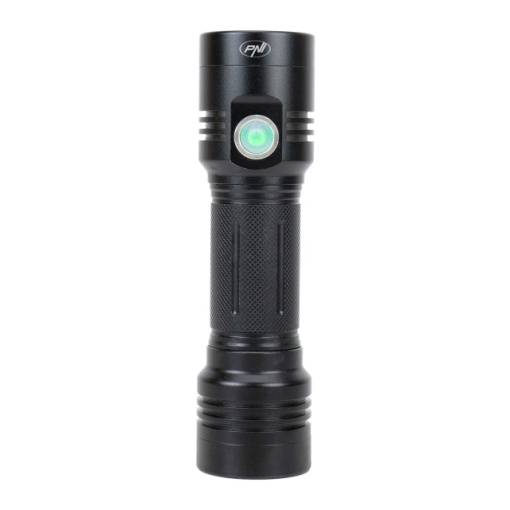 Lanterna dubla PNI Adventure F200 din aluminiu cu LED, acumulator 4000mAh si port micro USB, 3 LED-uri cu deschidere mare si unul cu focus, ambele au 3 niveluri de putere - Img 4