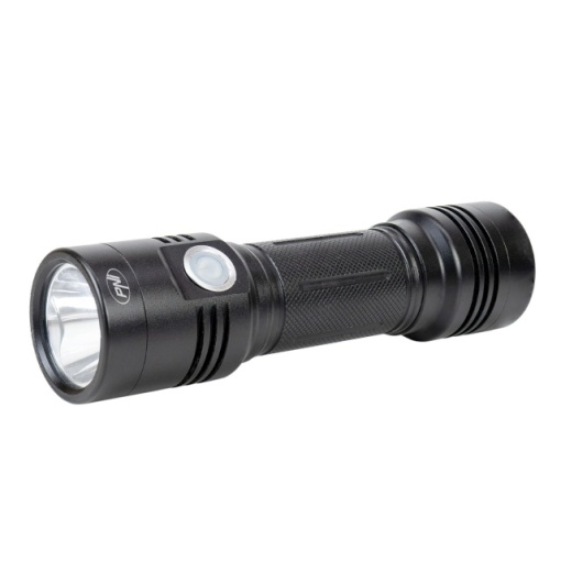 Lanterna dubla PNI Adventure F200 din aluminiu cu LED, acumulator 4000mAh si port micro USB, 3 LED-uri cu deschidere mare si unul cu focus, ambele au 3 niveluri de putere - Img 7