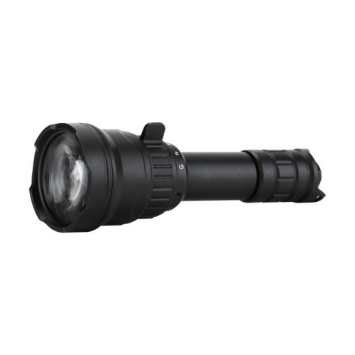 Lanterna PNI Adventure F300 cu 3 culori lumina alb, rosu, verde, distanta 650m si 620lm