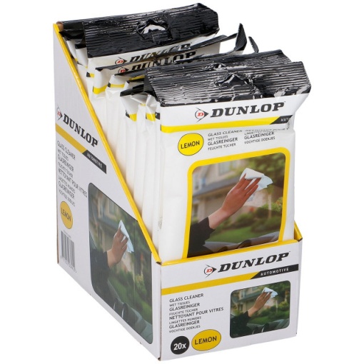 Laveta curatat parbriz 20buc DUNLOP