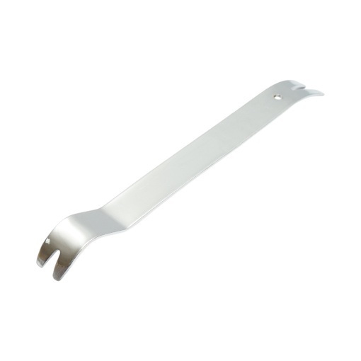 Levier metalic demontare clipsuri, ornamente, panouri si tapiterie auto 235x21x2mm - Img 3