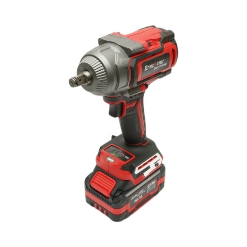 Masina de insurubat cu impact 1/2 inch 900W, 2 acumulatori 21V, 4Ah Li-ion, LED, Brushless, 1100Nm, 0-1400/1900/2400rpm Breckner Germany - Img 6