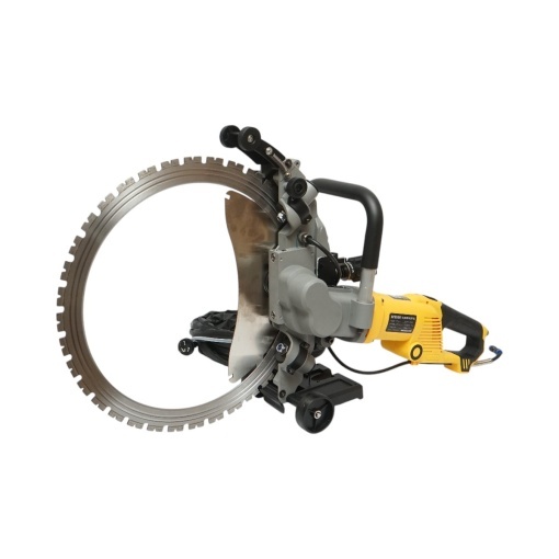 Masina de taiat beton electrica 5000W, 220V, disc inelar diamantat 500mm, adancime 390mm, pompa apa automata 20 L/min Breckner Germany - Img 3