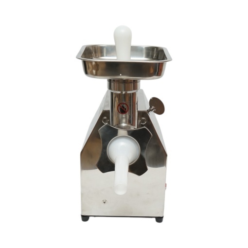 Masina de tocat carne electrica inox 1600W, 220V, capacitate 150 kg/h, adaptor carnati, 1 sita si 1 cutit incluse 380x210x415mm - Img 6