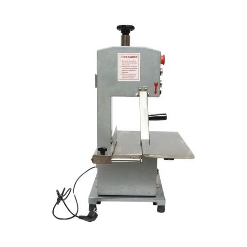 Masina electrica de taiat carne si oase 850W, 220V, viteza taiere 9.5 m/s, lama fierastrau 1200mm - Img 6