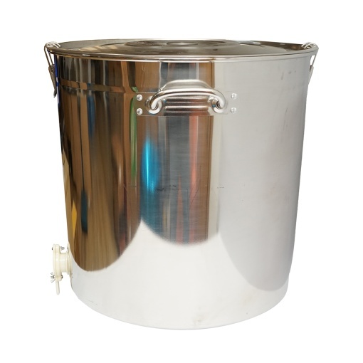 Maturator din inox cu capac pentru miere de albine 100Kg - Img 3