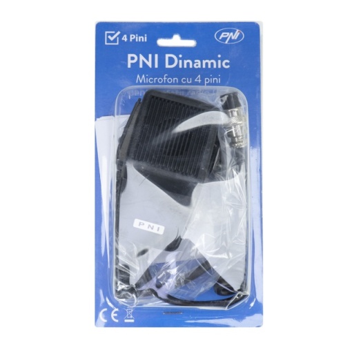 Microfon PNI Dinamic cu 4 pini pentru statie radio CB - Img 8