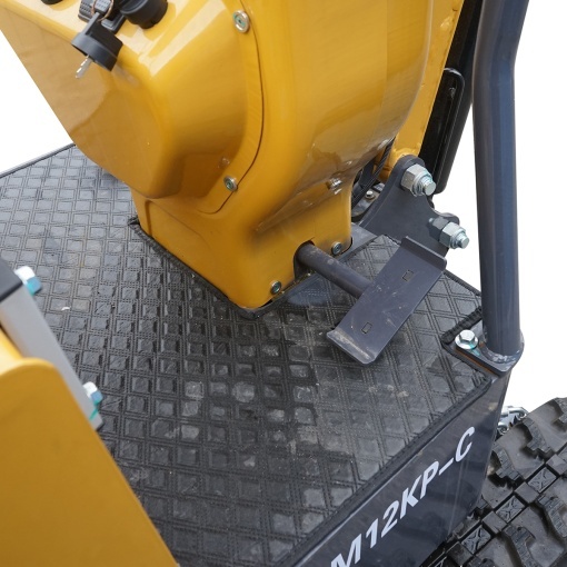 Mini excavator 1T cu semicabina, motor diesel 9.5CP, adancime sapare 1764mm, capacitate ridicare 350Kg, 3 cupe incluse 185/355/800mm THOR - Img 10
