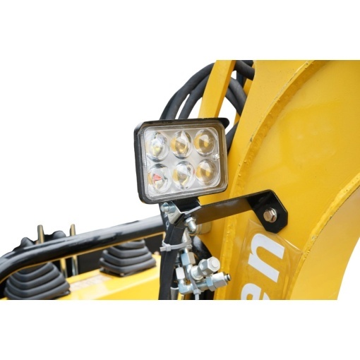 Mini excavator 1T pe senile cu semicabina, motor diesel 10CP, 499cc, adancime sapare 1600mm, 2 cupe incluse 390/960mm - Img 17