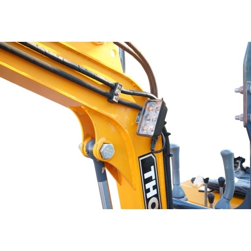 Mini excavator 1T pe senile cu semicabina, motor diesel 9.5CP, adancime sapare 1745mm, 3 cupe incluse 170/360/780mm THOR - Img 13
