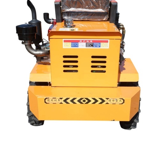 Mini incarcator frontal articulat 800kg 4x4, motor diesel 25CP, capacitate ridicare 400kg, latime cupa 1000mm THOR - Img 9