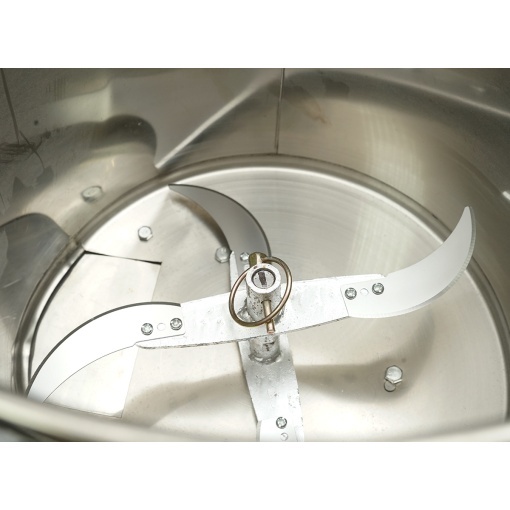 Moara electrica resturi vegetale si nutret 550W, 220V, cuva inox 12L, 4 cutite incluse - Img 6