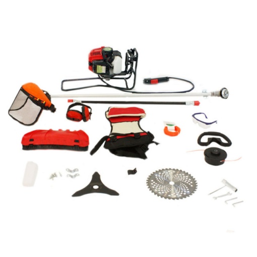 Motocoasa Micul Fermier BC430KF tip rucsac 4.76CP cu 7 accesorii - Img 3