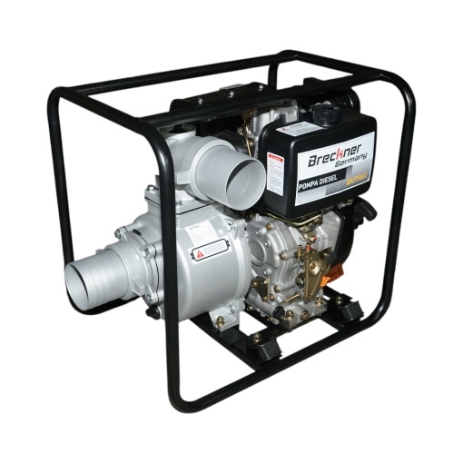 Motopompa diesel 10CP, 4 toli, debit 96m3/h, adancime absorbtie 16m, inaltime refulare 22m Breckner Germany - Img 2