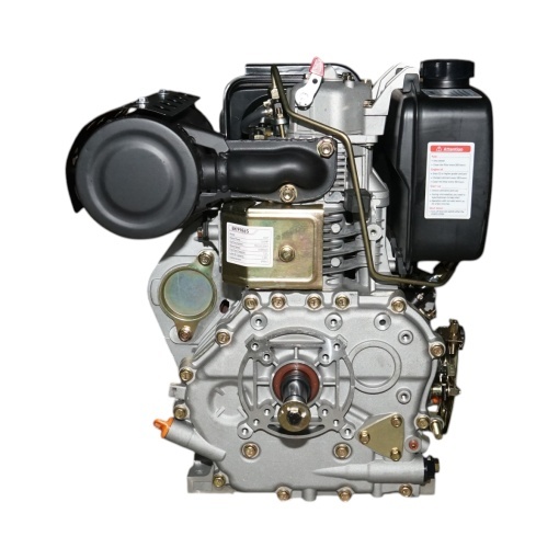 Motor diesel 13CP 192F, 498cc, turatie 3600rpm, ax rotund filetat 25.4mm, pornire sfoara Breckner Germany - Img 3