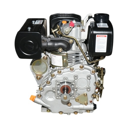 Motor diesel 5CP 173F, 247cc, turatie 3600rpm, ax rotund filetat 19.05mm, pornire sfoara Breckner Germany - Img 3