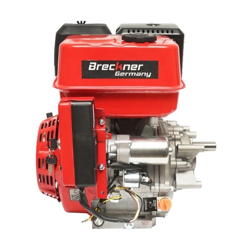 Motor pe benzina 13CP, 4 timpi, ax cu pana 25mm pornire cheie/sfoara, reductor priza Breckner Germany - Img 4