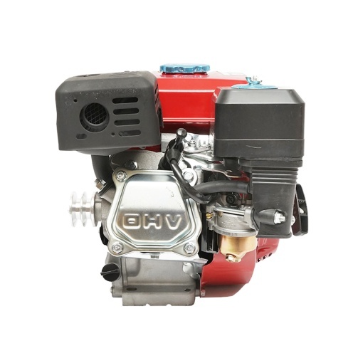 Motor pe benzina cu fulie 7.5CP, 4 timpi, ax cu pana 20mm pornire sfoara Breckner Germany - Img 2