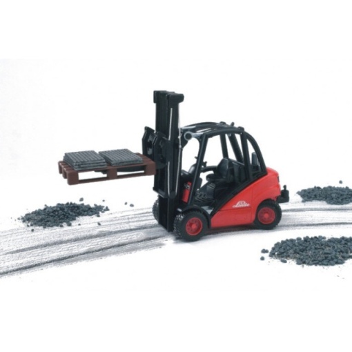 Motostivuitor LINDE H30D - Bruder 2511 scara 1:16 - Img 3