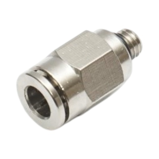 Mufa rapida dreapta metalica 6mm filet exterior M6 - Img 3