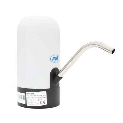 Pachet 2 bucati pompa electrica pentru bidon de apa PNI WD100 incarcare prin USB-C, acumulator 800 mAh, putere 4W - Img 5